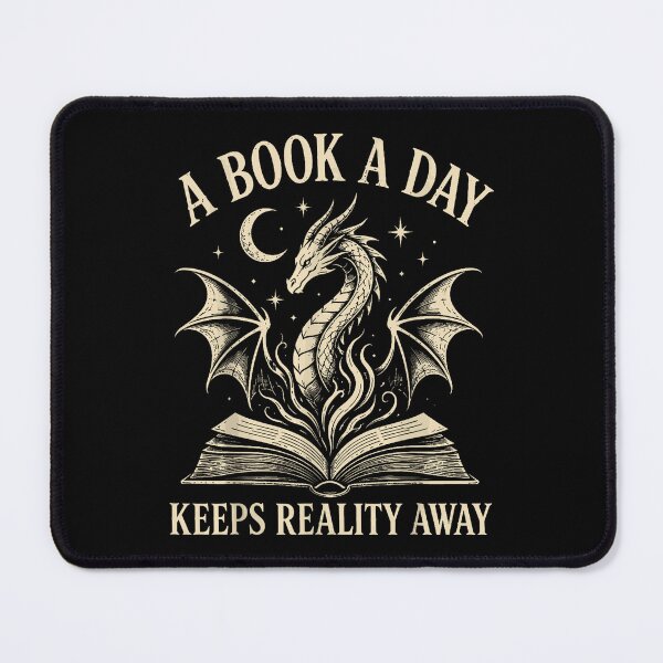 Item preview, A Book A Day Dragon Reading Fantasy designed and sold by TadeoNivar.