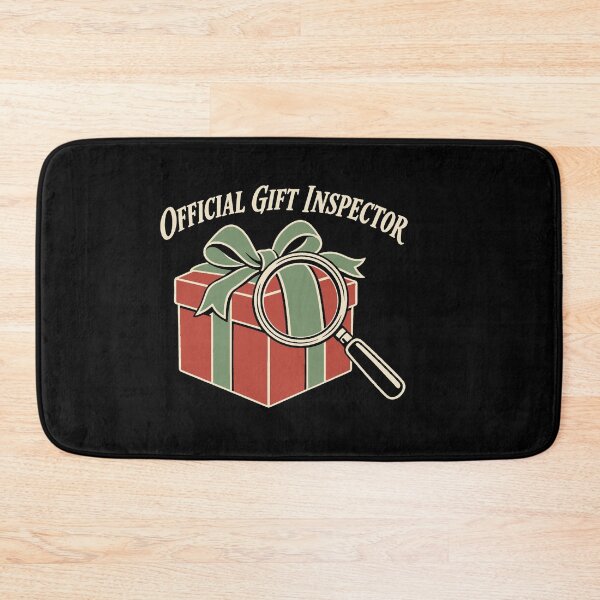 Item preview, Cozy Christmas Official Gift Inspector Funny Present designed and sold by AMICO77.