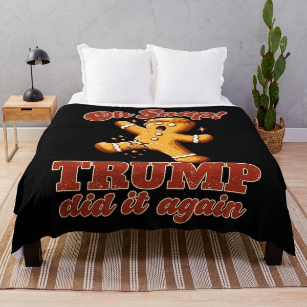 Item preview, Oh Snap Trump did it Again, Trump Christmas designed and sold by ParkerDuerson.