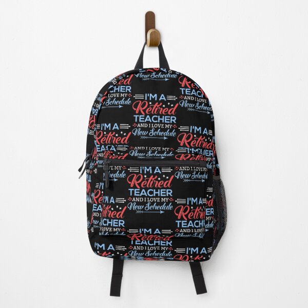 Item preview, Retired Teacher Proudly Embracing a Relaxed New Schedule Design designed and sold by eliyasjaan.