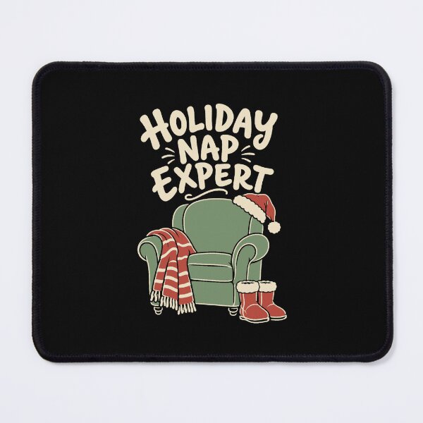 Item preview, Cozy Christmas Holiday Nap Expert Armchair and Blanket designed and sold by AMICO77.