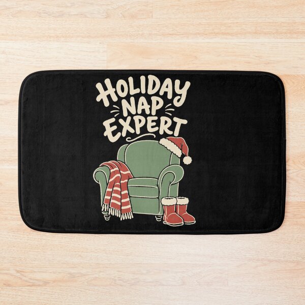 Item preview, Cozy Christmas Holiday Nap Expert Armchair and Blanket designed and sold by AMICO77.