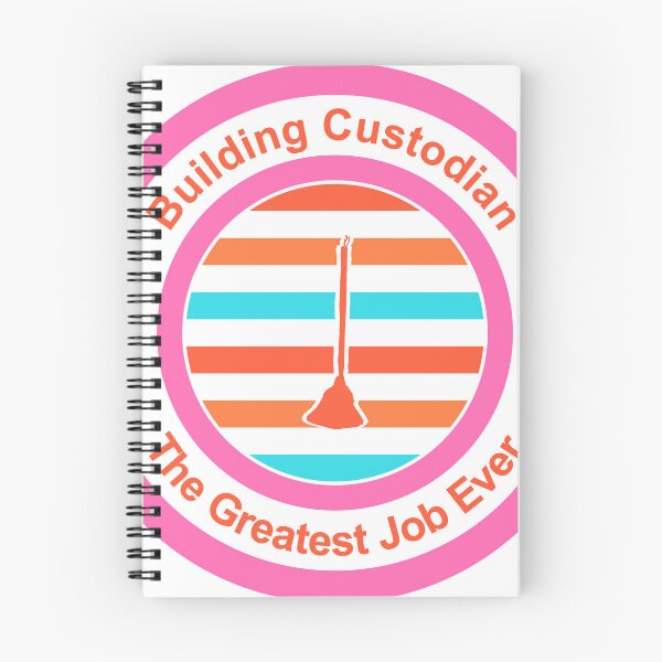 Item preview, Building Custodian The Greatest Job Ever designed and sold by TheIconSmith.