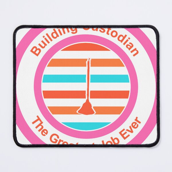 Item preview, Building Custodian The Greatest Job Ever designed and sold by TheIconSmith.