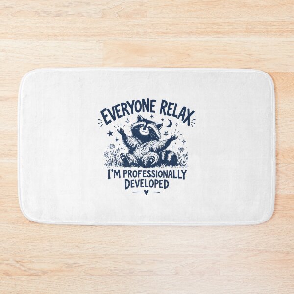 Item preview, Sarcastic Raccoon Teacher Design - Funny Professional Development Humor for Educators and Coworkers designed and sold by eliyasjaan.
