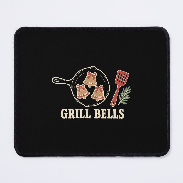 Item preview, Cozy Christmas Grill Bells Festive Skillet Pancakes designed and sold by AMICO77.