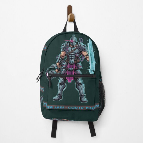 Item preview, Cyber Ares 2.0: God of War - Funny Cyberpunk Art designed and sold by codex antique.