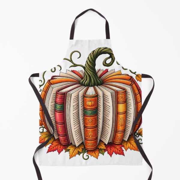 Artikelvorschau, Herbstlicher Bücherwurm entworfen und verkauft von Alchemy Threads .