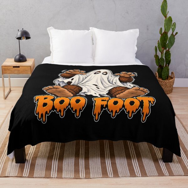 Item preview, Boo Foot Bigfoot Ghost Sasquatch Halloween Funny designed and sold by TheEndDesign.