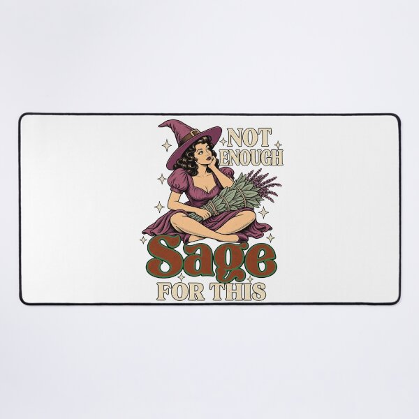 Item preview, Not Enough Sage For This Funny Vintage Witch Herb Art designed and sold by ParkerDuerson.