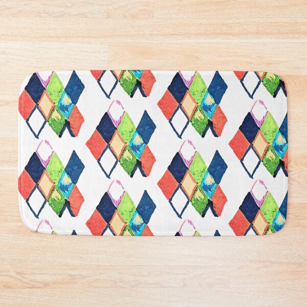 Item preview, Coloured diamond pattern designed and sold by JoocyKouture.