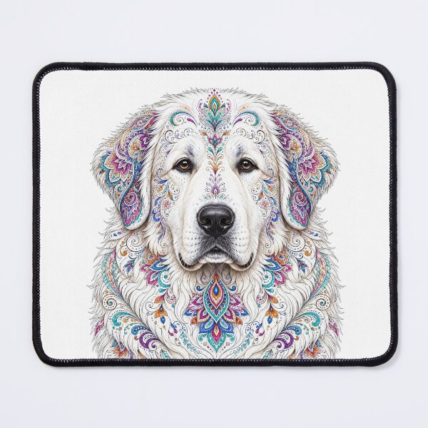 Item preview, Intricate Great Pyrenees designed and sold by PaintedbyCarol.