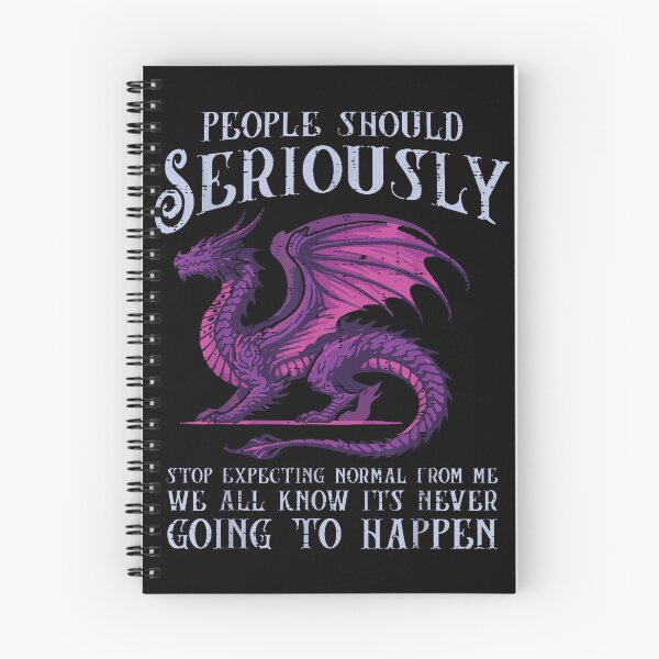 Item preview, Funny Purple Dragon Stop Expecting Normal designed and sold by TadeoNivar.