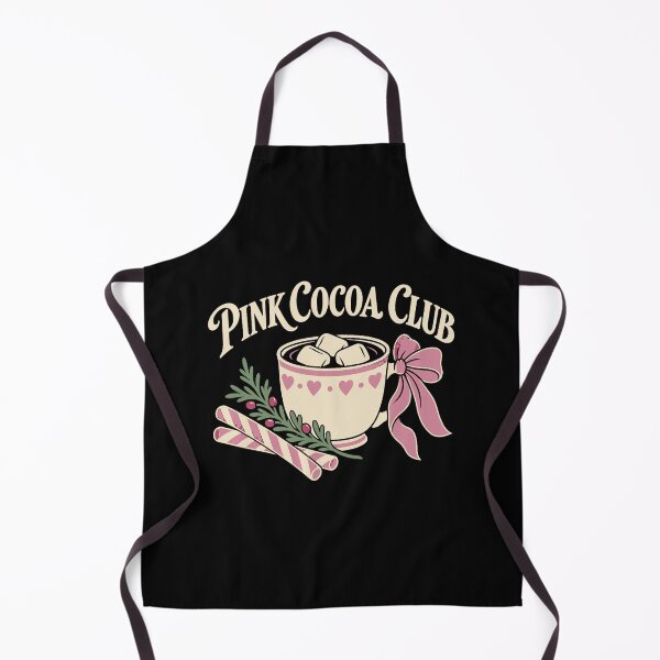Item preview, Cozy Pink Cocoa Club Christmas Mug and Ribbon designed and sold by AMICO77.