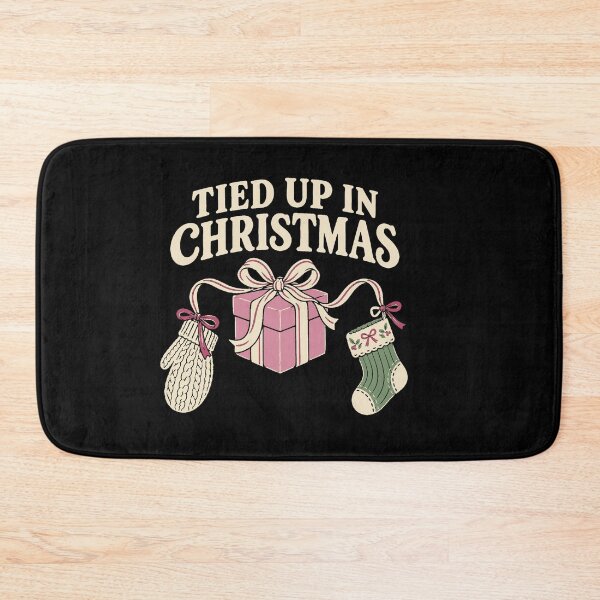 Item preview, Cozy Pink Christmas Tied Up in Christmas Gifts and Ribbon designed and sold by AMICO77.