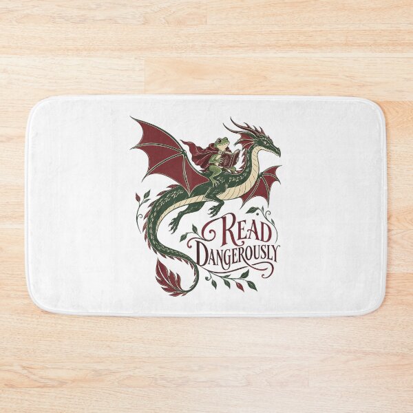 Item preview, Read Dangerously Dragon and Frog Book Lover designed and sold by TadeoNivar.