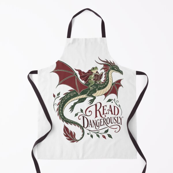 Item preview, Read Dangerously Dragon and Frog Book Lover designed and sold by TadeoNivar.