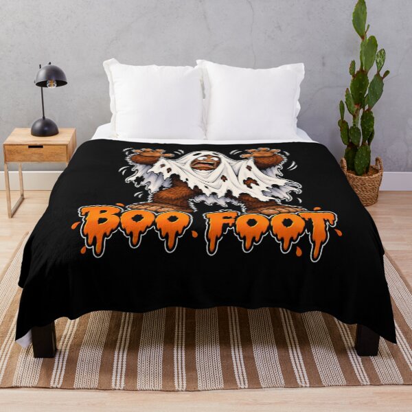 Item preview, Boo Foot Bigfoot Ghost Sasquatch Halloween Funny designed and sold by TheEndDesign.