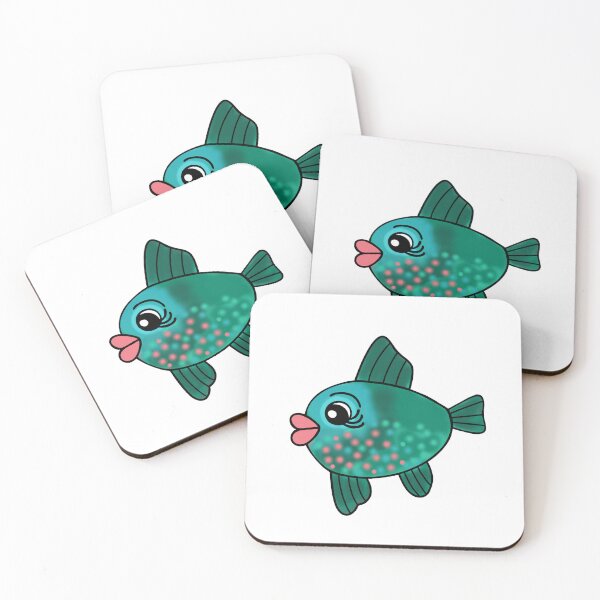 Item preview, Kissing Tropical Fish designed and sold by Sartoris Art.