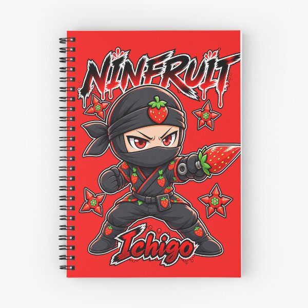Item preview, NinFruit Ichigo Strawberry Chibi Ninja Warrior designed and sold by Falcon X.
