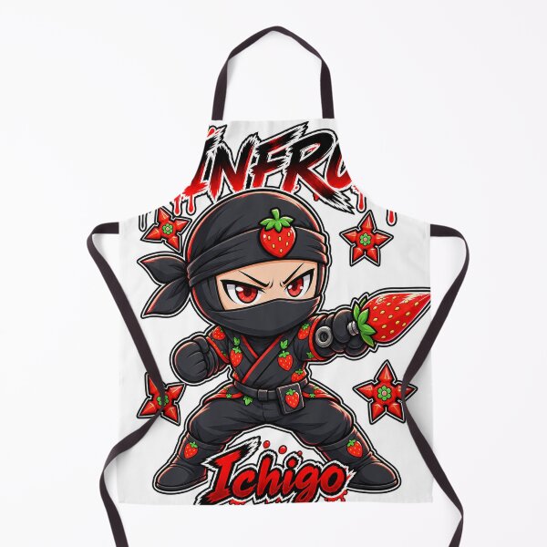Item preview, NinFruit Ichigo Strawberry Chibi Ninja Warrior designed and sold by Falcon X.