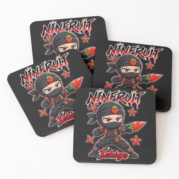 Item preview, NinFruit Ichigo Strawberry Chibi Ninja Warrior designed and sold by Falcon X.