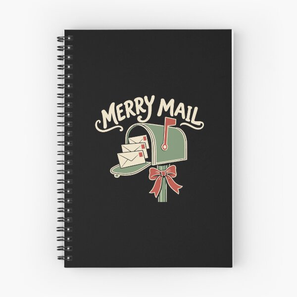 Item preview, Cozy Christmas Merry Mail Festive Mailbox and Letters designed and sold by AMICO77.