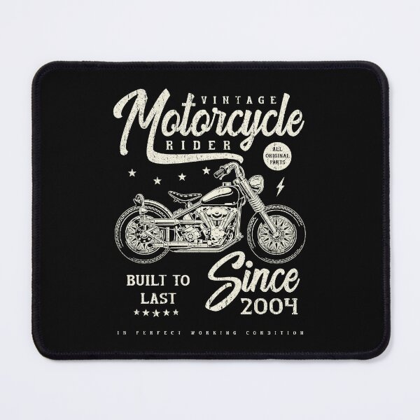 Item preview, Vintage Motorcycle Bikers Motorbike Birthday 2004 designed and sold by JRRTs.