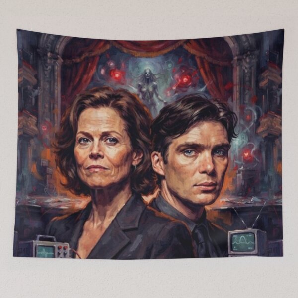 Artikelvorschau, Red Lights Mystery Thriller Fine Art Tribute entworfen und verkauft von Art's Diner.