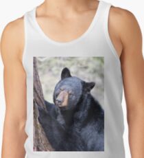 Just Thinking - Black Bear Men's Tank Top