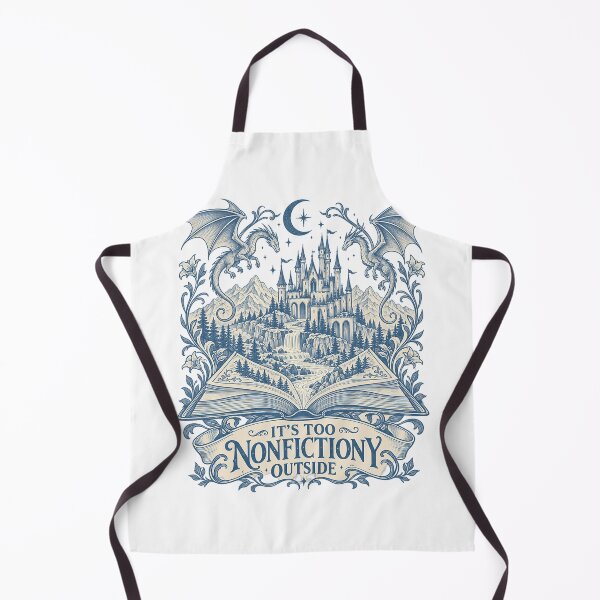 Item preview, It’s Too Nonfictiony Outside Fantasy Reader designed and sold by TadeoNivar.