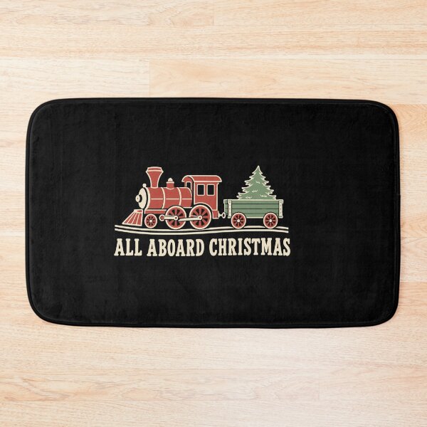 Item preview, Cozy Christmas All Aboard Festive Train and Tree designed and sold by AMICO77.