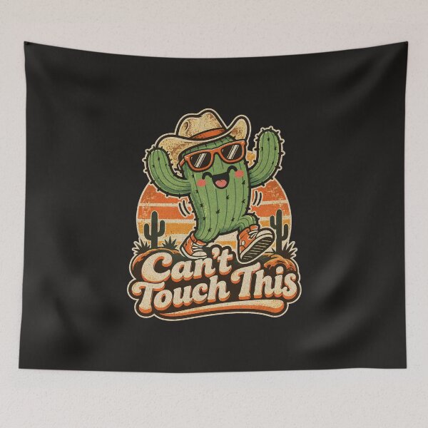 Item preview, Vaquero Cactus Humor Retro designed and sold by AwesomeBeyondLimits.