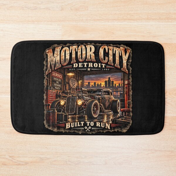 Item preview, Motor City Detroit – Built to Run designed and sold by DesignManufaktur.