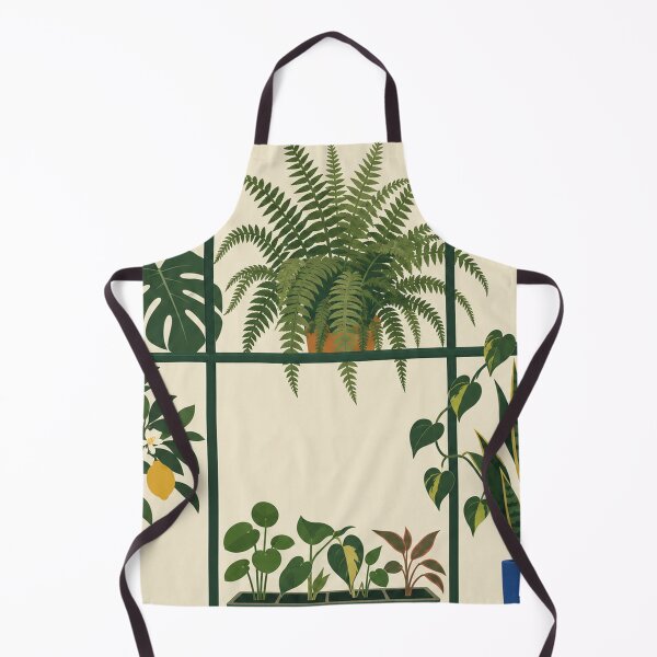Item preview, Greenhouse Bay 03 – Botanical Greenhouse Shower Curtain designed and sold by astersgraphics.
