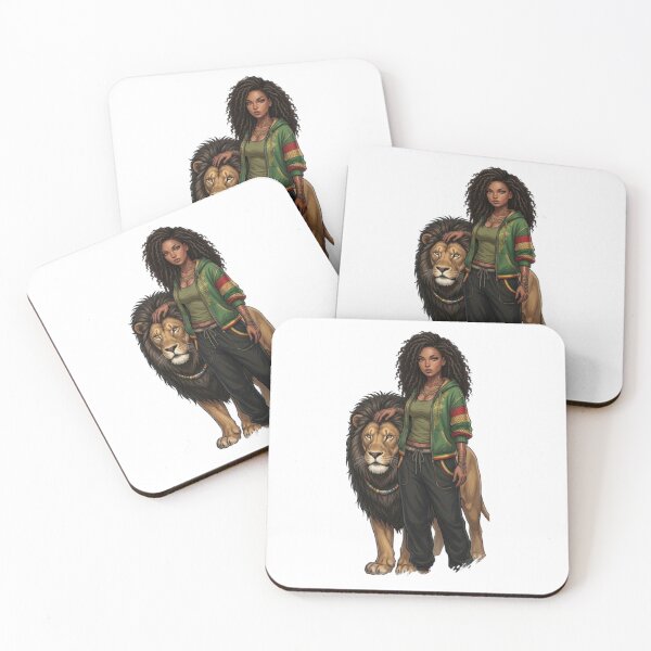 Item preview, Woman Rastafari Lion Reggae Roots  designed and sold by CHRIST5000.