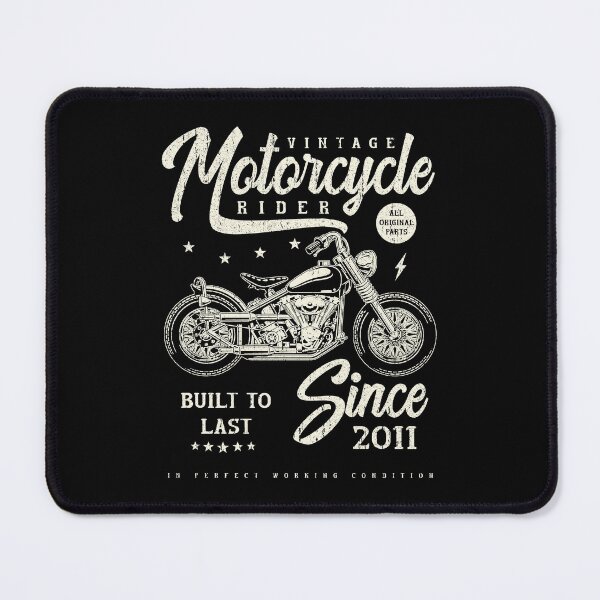 Item preview, Vintage Motorcycle Bikers Motorbike Birthday 2011 designed and sold by JRRTs.