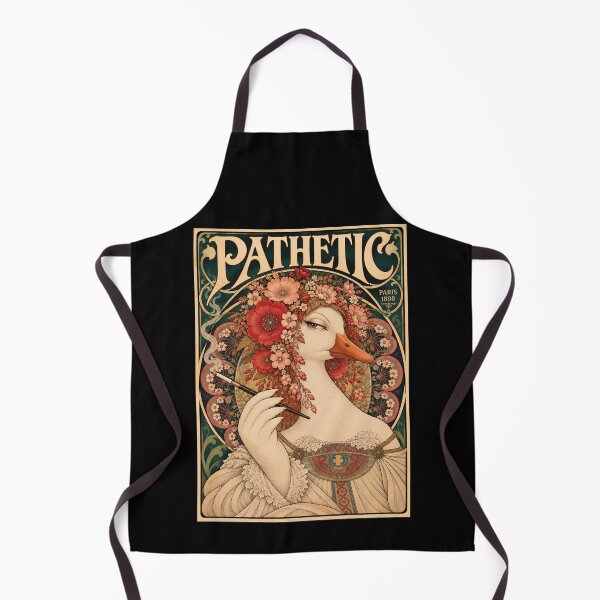 Item preview, Pathetic Duck Art Nouveau Vintage Poster designed and sold by ValentinaHramov.