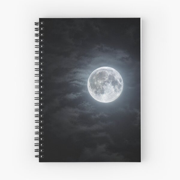 Item preview, Silver Lining, The Full Moon Through Dark Clouds designed and sold by Astute-Artio-Photography.
