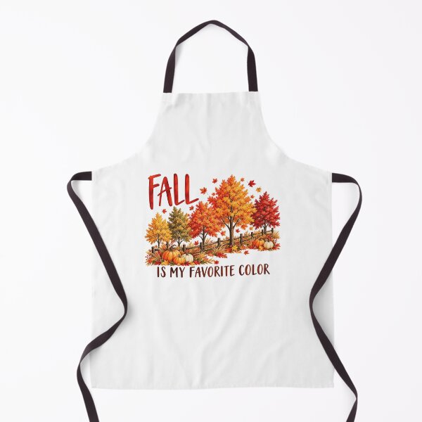 Item preview, Fall Is My Favorite Color Autumn Pumpkin Trees Watercolor Art designed and sold by LiverEver.