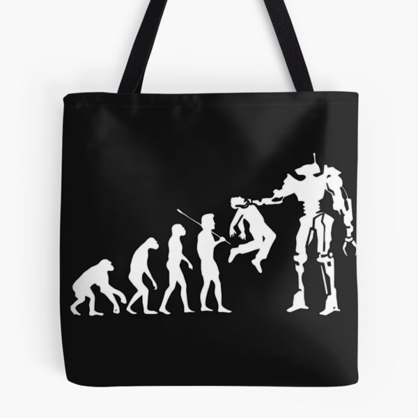 Item preview, Human To Giant Robot Evolution Pixel Art Retro Mecha designed and sold by Quati-br.