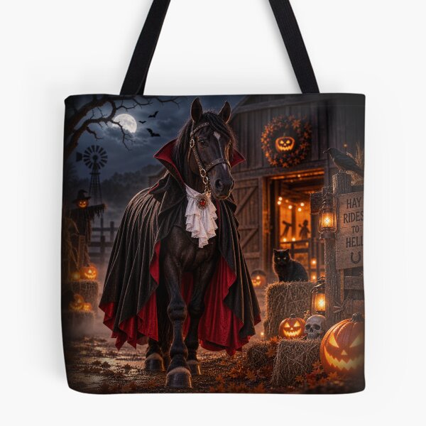Item preview, Vampire Horse – Spooky Western Halloween designed and sold by  QuarterHorseArt by Just my Studio.