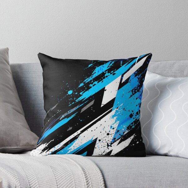 Item preview, Electric Blue Gaming Energy – Abstract Cyberpunk Splash Design designed and sold by NBT-NOVA.