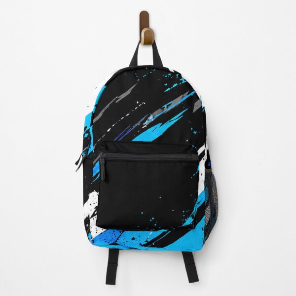 Item preview, Electric Blue Gaming Energy – Abstract Cyberpunk Splash Design designed and sold by NBT-NOVA.