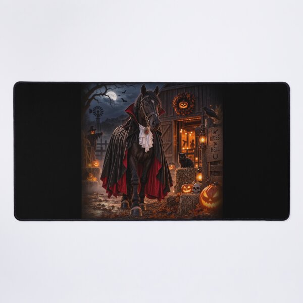 Item preview, Vampire Horse – Spooky Western Halloween designed and sold by QuarterHorseArt by Just my Studio.