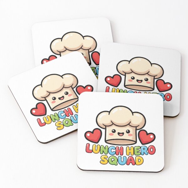 Item preview, Lunch Hero Squad School Food Service designed and sold by ArtDesignTp.