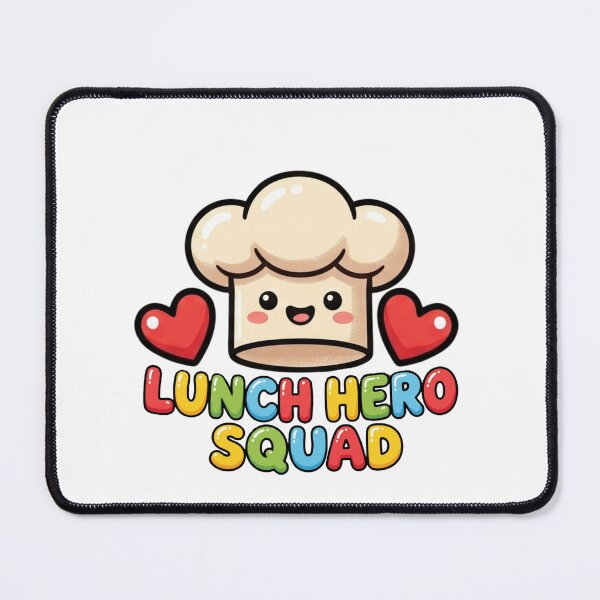 Item preview, Lunch Hero Squad School Food Service designed and sold by ArtDesignTp.