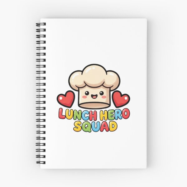 Item preview, Lunch Hero Squad School Food Service designed and sold by ArtDesignTp.