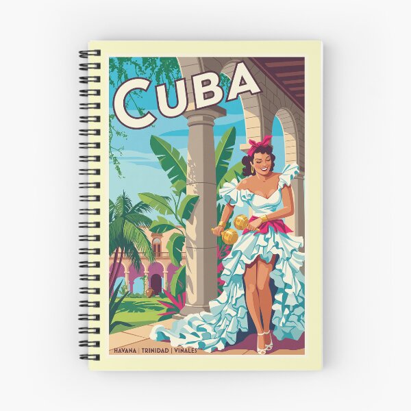 Item preview, Cuba Travel Poster - Cuban Dancer with Maracas designed and sold by ArtworkNorth.