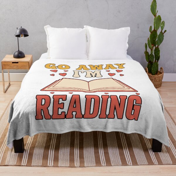 Item preview, Go Away I'm Reading Reading Lover Humor designed and sold by ArtDesignTp.